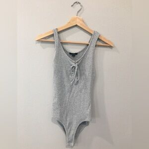 Ambiance grey bodysuit